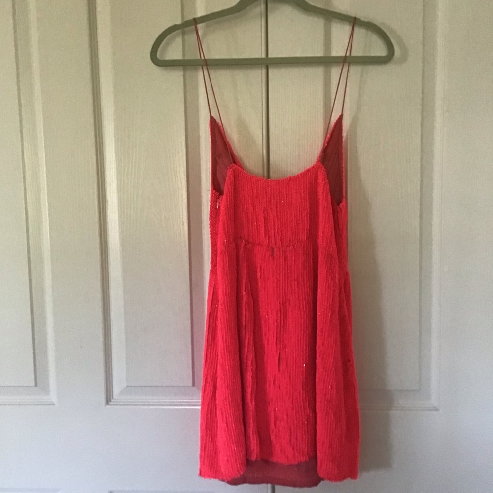Retrofete Pink Spaghetti-Strap Mini Dress - Picture 6 of 10
